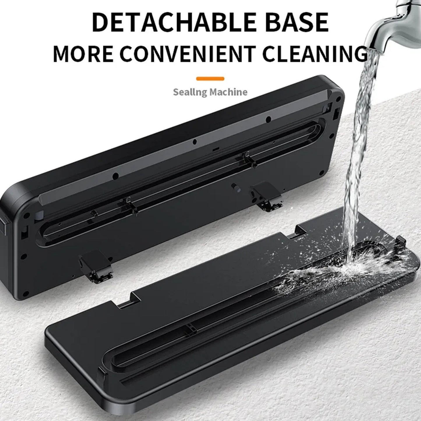 Household Automatic Vacuum Sealing Machine, 30 Vacuum Bags plus Extractor Tube, for Food Preservation and Storage, Essential Kitchen Appliances in Summer.