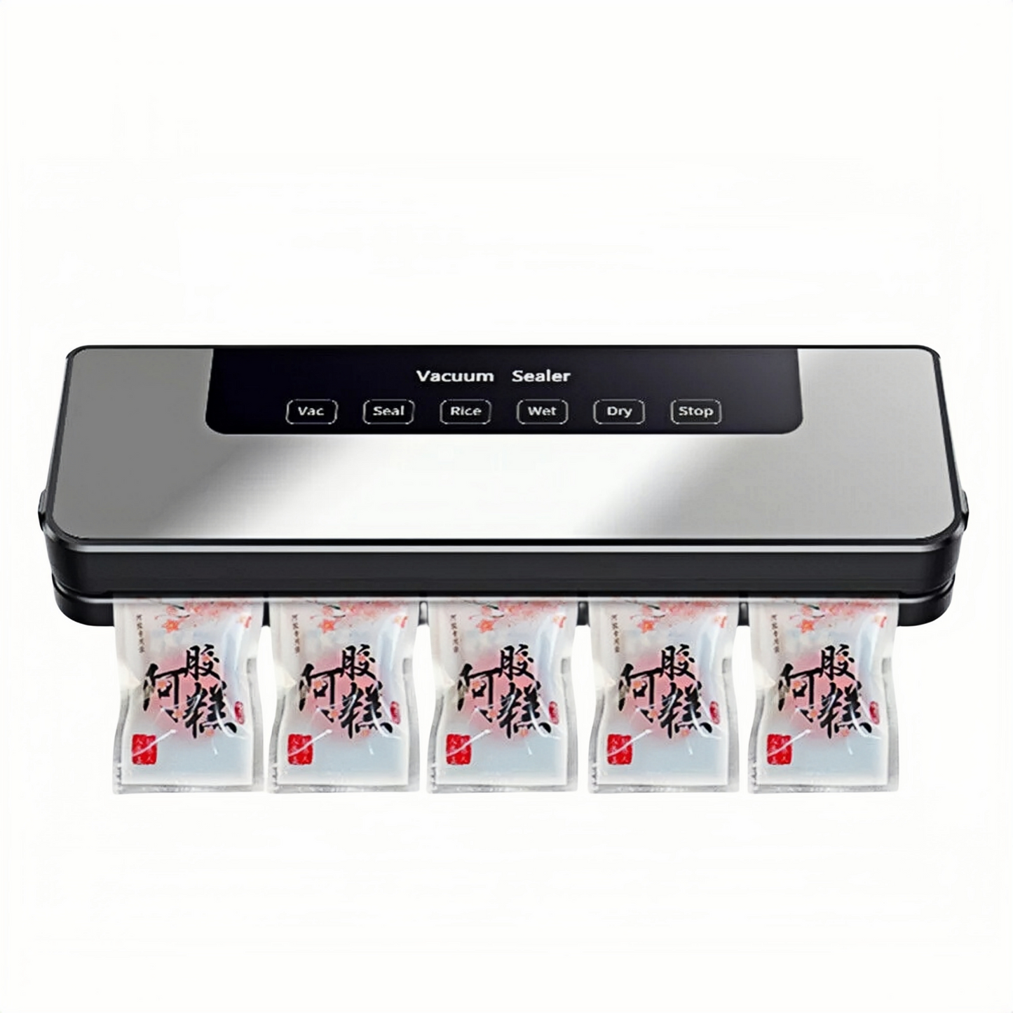 Household Automatic Vacuum Sealing Machine, 30 Vacuum Bags plus Extractor Tube, for Food Preservation and Storage, Essential Kitchen Appliances in Summer.