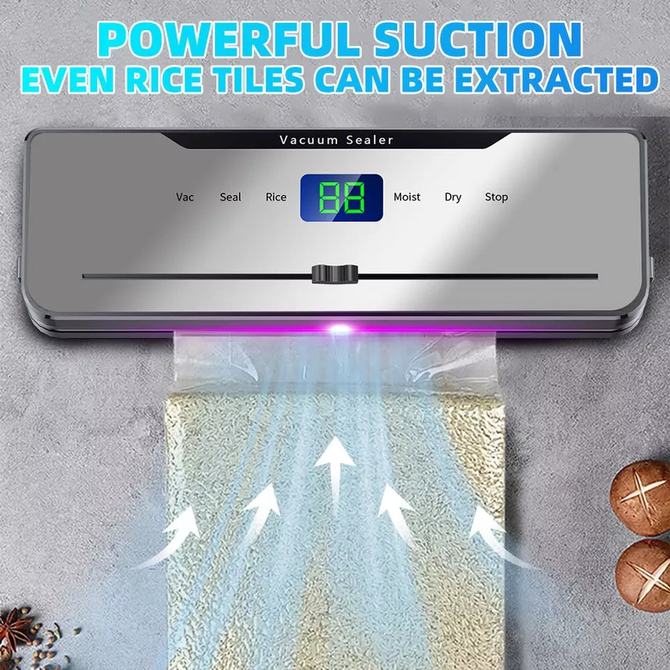 Commercial Vacuum Sealer Machine Seal a Meal Food Saver System With 30 Free Bags
