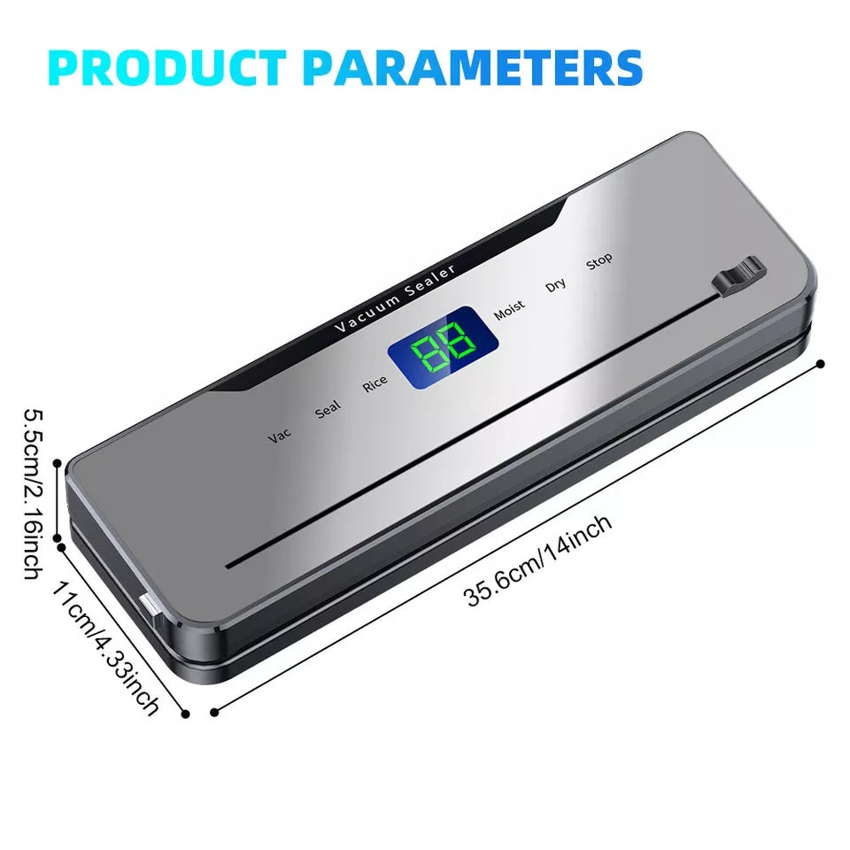 Commercial Vacuum Sealer Machine Seal a Meal Food Saver System With 30 Free Bags